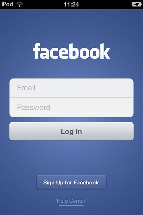 facebook app login